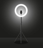 Ring Light 12'' with 6.9ft Tripod (black)