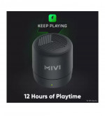 Mivi Play Bluetooth Speaker  (Black)