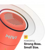 Mivi Play Bluetooth Speaker  (Orange)