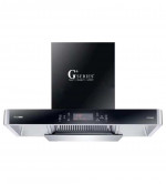 G Series 9T-Pro chimney (Black Glass with stainless steel)
