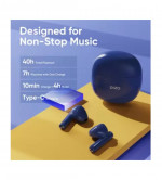 DIZO Buds P Bluetooth Headphone (Shady Blue)