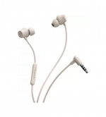 DIZO Earphones Wired Headphone  (Creme White)