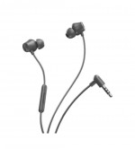 DIZO Earphones Wired Headphone  (Gray)