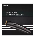 NOVA NHT 1097-00 USB Trimmer 45 min Runtime (Black)