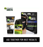 Garnier Men Power White Anti-Pollution Double Action Face Wash (50 g)