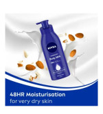 NIVEA Body Milk Nourishing Body Lotion 400ml & 120 ml - Pack of 2 (520 ml)