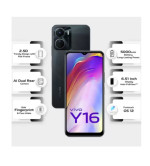 vivo Y16 (Steller Black, 64 GB)  (3 GB RAM)