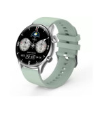 Pebble Cosmos luxeSmartwatch  (Green Strap)