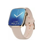 Pebble Cosmos Prime Bluetooth Calling Smartwatch  (Rose Gold strap)