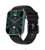 Pebble Cosmos Ultra Smartwatch  (Black Strap)