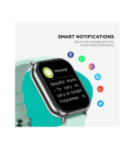 Pebble Spark Ace Smartwatch  (Green Strap)