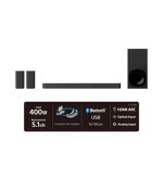 SONY HT-S20R Dolby Digital 400 W Bluetooth Soundbar  (Black, 5.1)