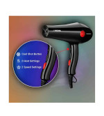 NOVA NHP 8215 Hair Dryer  (1800 W,Black)