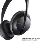 Bose Noise Cancelling 700 ANC enabled Bluetooth Headset  (Black, On the Ear)