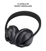 Bose Noise Cancelling 700 ANC enabled Bluetooth Headset  (Black, On the Ear)