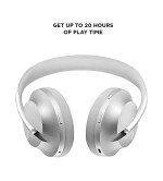 Bose Noise Cancelling 700 ANC enabled Bluetooth Headset  (Silver, On the Ear)