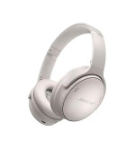 Bose Quietcomfort 45 with  Bluetooth Headset  (White Smoke, On the Ear)