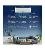 Lloyd 1.2 Ton 3 Star Split Inverter AC - White