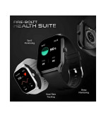 Fire-Boltt Hunter Metal Body Smartwatch  (Black Strap)