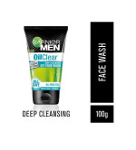 Garnier Men Oil Clear Clay D-Tox Deep Cleansing Icy Face Wash  (100 g)