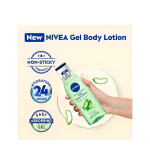 NIVEA Aloe Vera Gel Body lotion, 24H hydration, Non-Sticky & fast absorbing,  (390 ml)