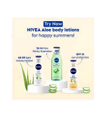 NIVEA Aloe Vera Gel Body lotion, 24H hydration, Non-Sticky & fast absorbing,  (390 ml)