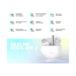 realme Buds Air 2 Bluetooth Headset  (Closer White, True Wireless)