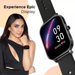 Fire-Boltt Epic Plus with1.83" Touchscreen Smartwatch  (Black Strap, Free Size)