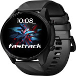Fastrack Optimus Smartwatch  (Black )