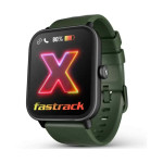 Fastrack Revoltt X Smartwatch  (Green )