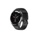 Fire-Boltt Ultimate 1.39" Stainless Steel Luxury Bluetooth Calling, 120+ Sports Smartwatch  (Black L Strap, Free Size)